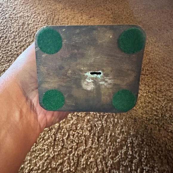 Mid Century Modern Brass Statue of a Greek Woman - Picture 8 of 9